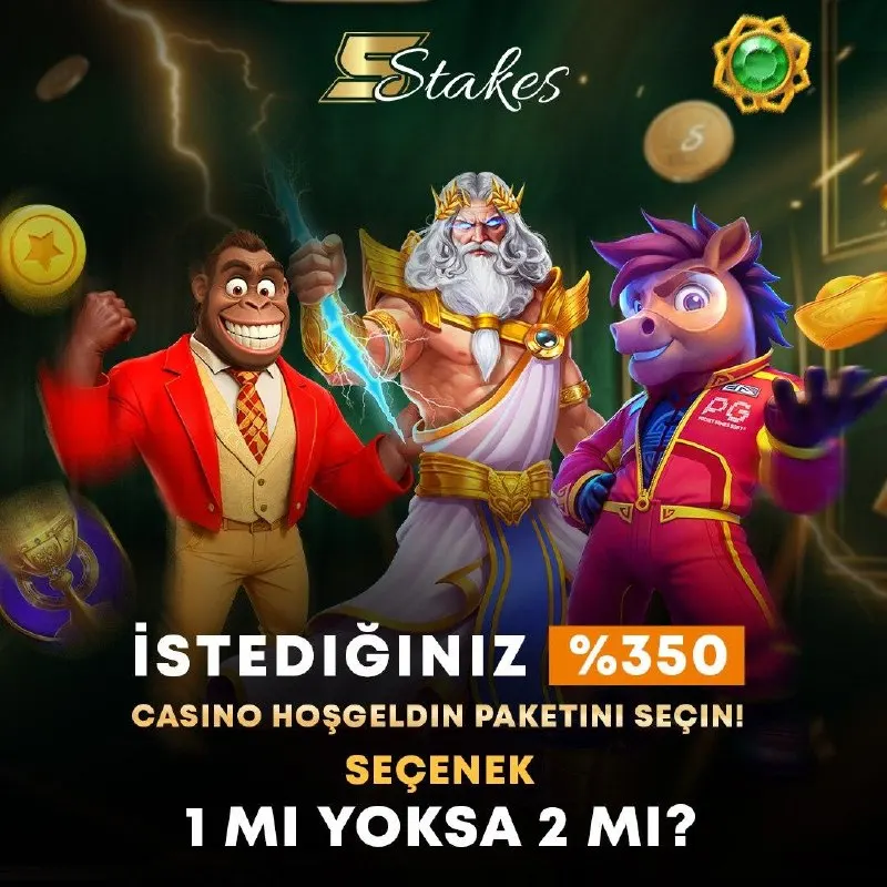 5Stakes Telegram: 🎰 5STAKES CASİNOYA HOŞ GELDİNİZ! 🔥 🎰 Seçenek 1 mi, Yoksa 2 mi? %350 Hoş Geldin…