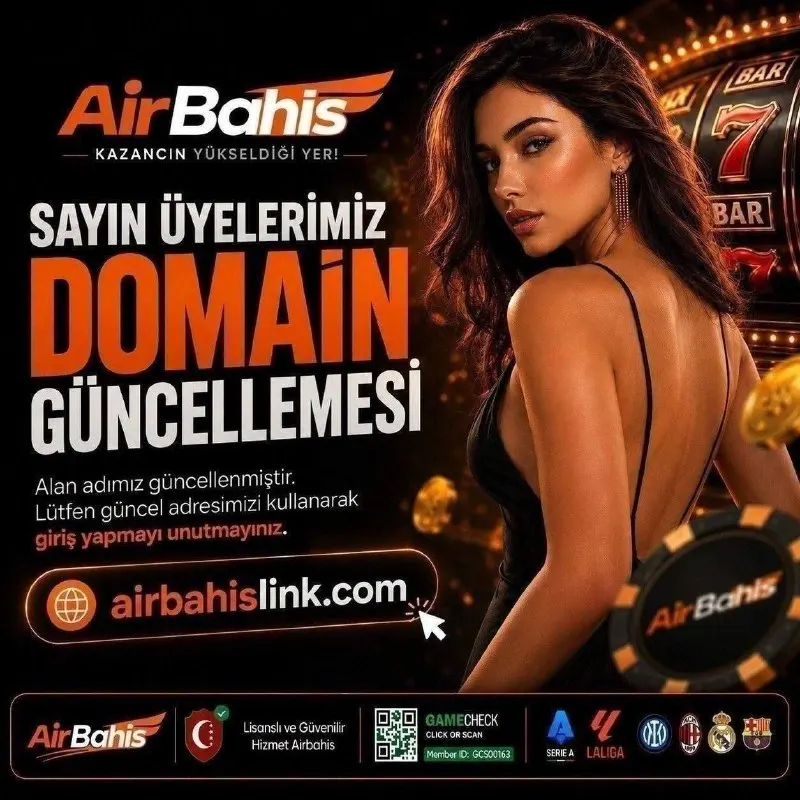 Airbahis Telegram: 🆕 DEĞERLİ ÜYELERİMİZ, DOMAİN ADRESİMİZ GÜNCELLENMİŞTİR! 🔗 Lisanslı, güvenilir…