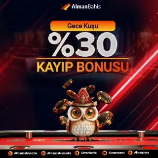 Alman Bahis Telegram: 🌙🔥🔤3️⃣0️⃣ GECE KUŞU KAYIP BONUSU BAŞLADI! ⏰ 00:00 – 06:00 arası yatırım yap…