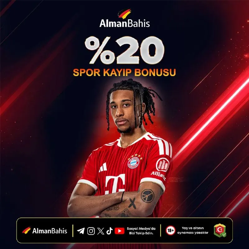 Alman Bahis Telegram: 🎉 KAYIP VARSA ÇÖZÜM BURADA! 🏆 %20 Spor Kayıp Bonusu Aktif 💰 Kaybettikçe geri al…