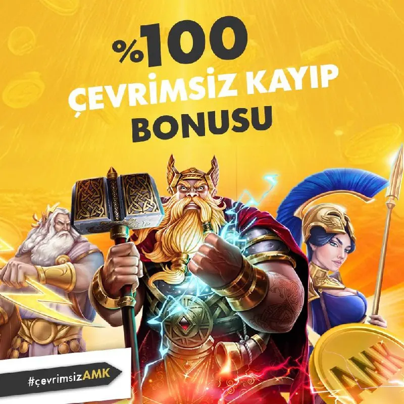 AMKBet Telegram: ⭐️Minimum 100₺ yatırımınıza günde 1 defa yararlanabilirsiniz 🔥 %100 Çevrimsiz…