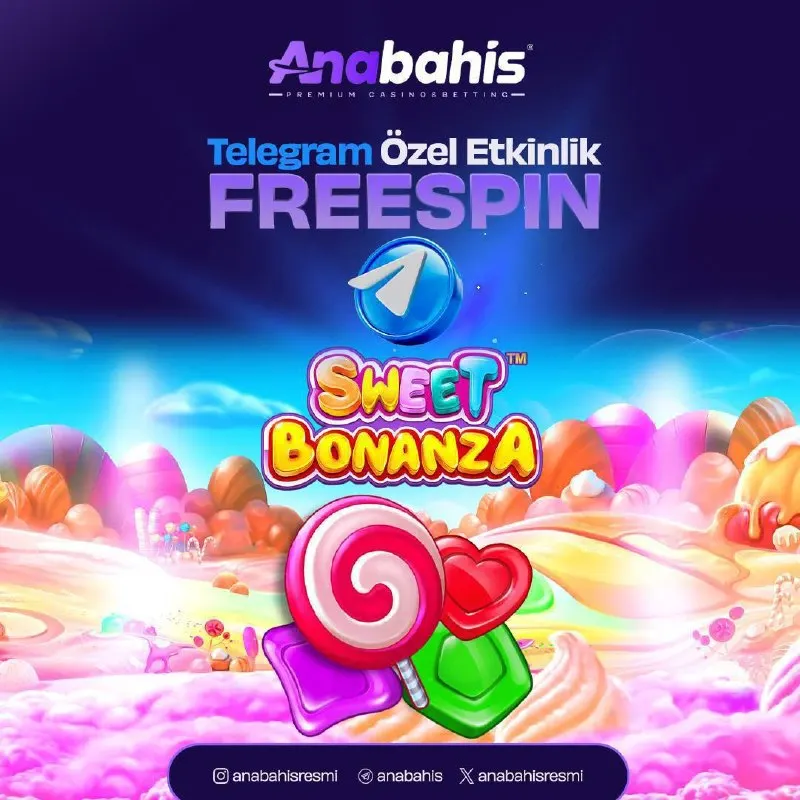 Anabahis Telegram: ⚡ FREESPİN KOD SERİSİ DEVAM EDİYOR TAKİPTE KAL HIZLI OLAN KAZANIR▶️ 🔤🔤🔤🤩ABON6ZA…