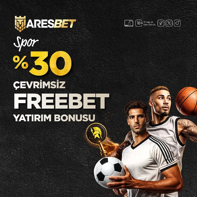 Aresbet Telegram: 👑 Aresbet'ten Sporseverlere Muhteşem Bir Promosyon ⚽️ Aresbet'te %30 Çevrimsiz…