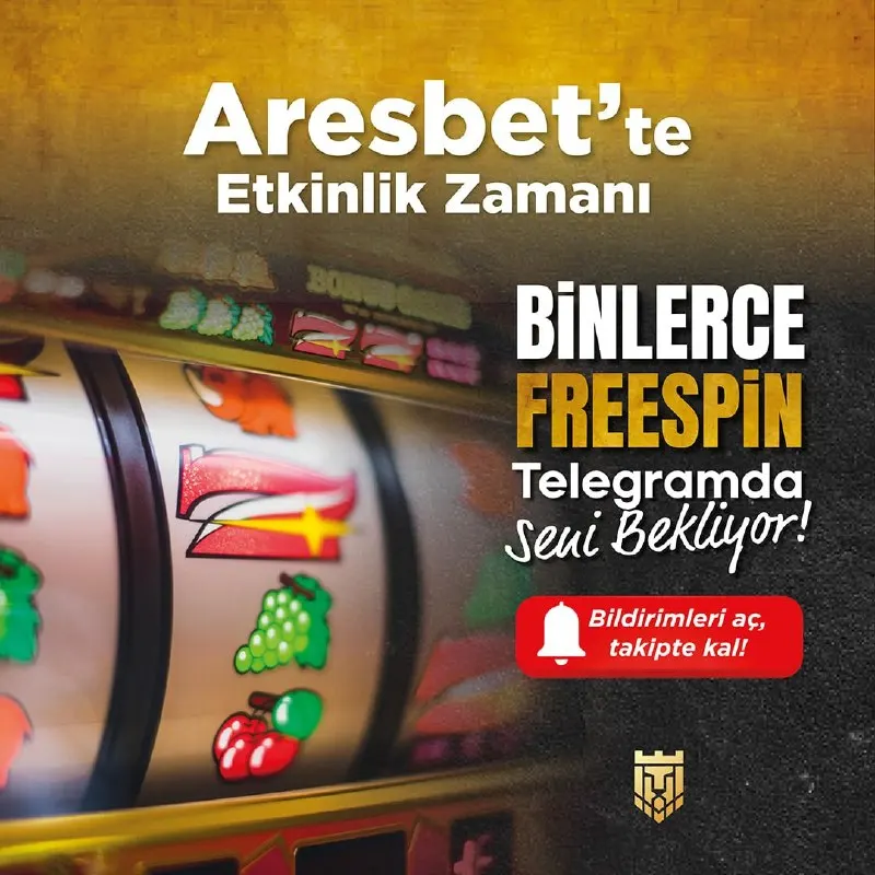 Aresbet Telegram: 🎁Binlerce Kişiye 50 Freespin🎁 💎SPİN DEĞERİ: 5₺ 🤑KOD: X50SPİNXARESTE…