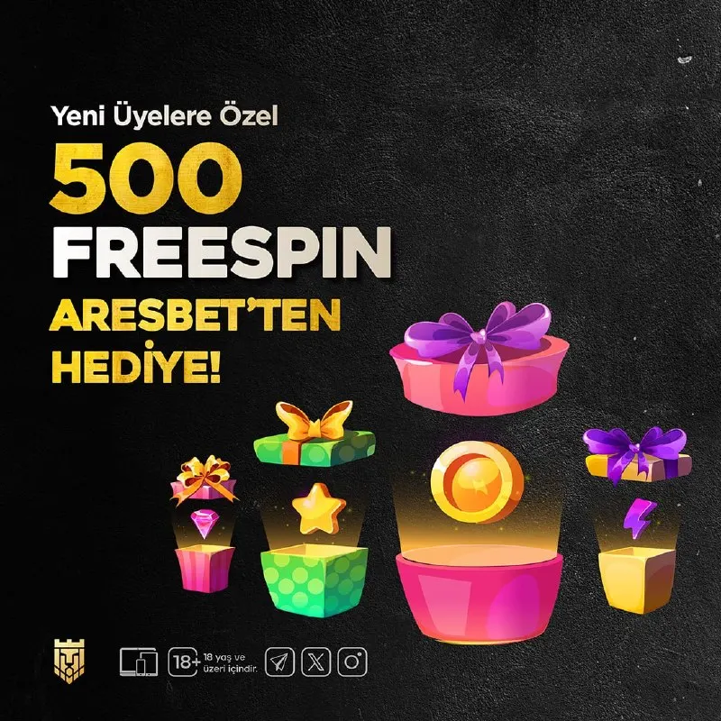 Aresbet Telegram: 💎 ARESBET – KAZANCIN MERKEZİ❗️ 🎁 500 Freespin Deneme Bonusu Yeni Üyelere Özel❗️…