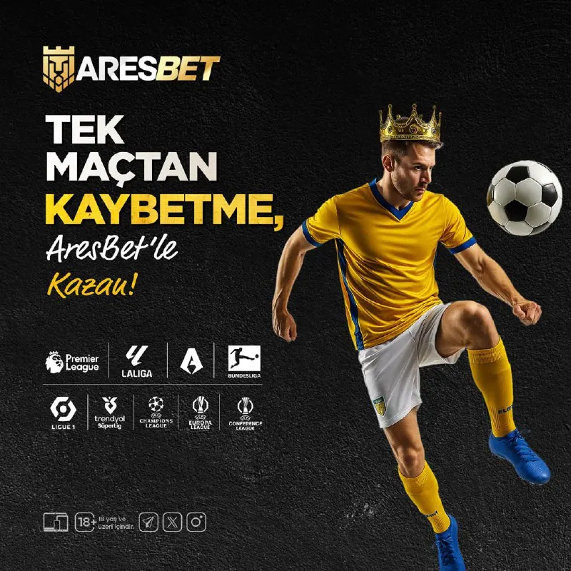 Aresbet Telegram: 🎯 TEK MAÇTAN KAYBETME, ARESBET’LE KAZAN! 💥 💰 500 TL ve üzeri kupon hazırla…