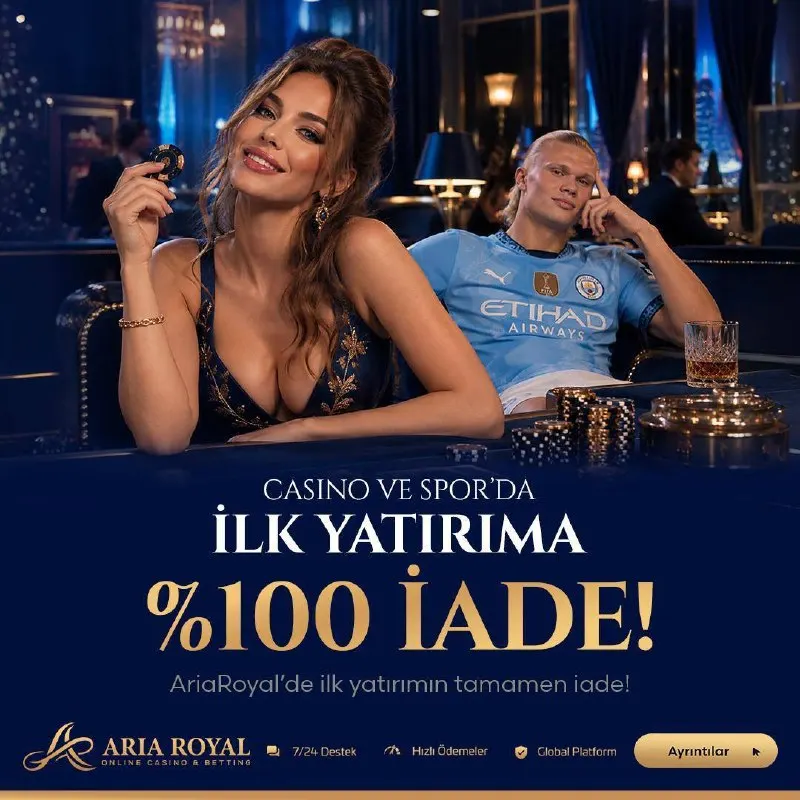 Aria Royal Telegram: 🔥 ARIA ROYAL GÜVENCESİYLE! 💰 KAYBEDERSEN PARAN BİZDEN! ✨ 🔄🔄🔄🔄🔄🔄🔄🔄 ✨ 🎁 İlk…