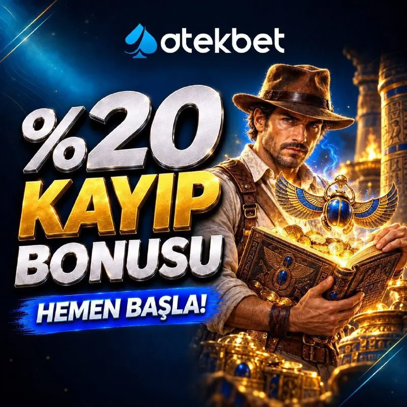 Atekbet Telegram: 🔥 KÜLLERİNDEN YENİDEN DOĞMA ZAMANI! 🔥 ​🌟 ATEKBET'TEN ÖZEL %20 KAYIP BONUSU! 🌟…