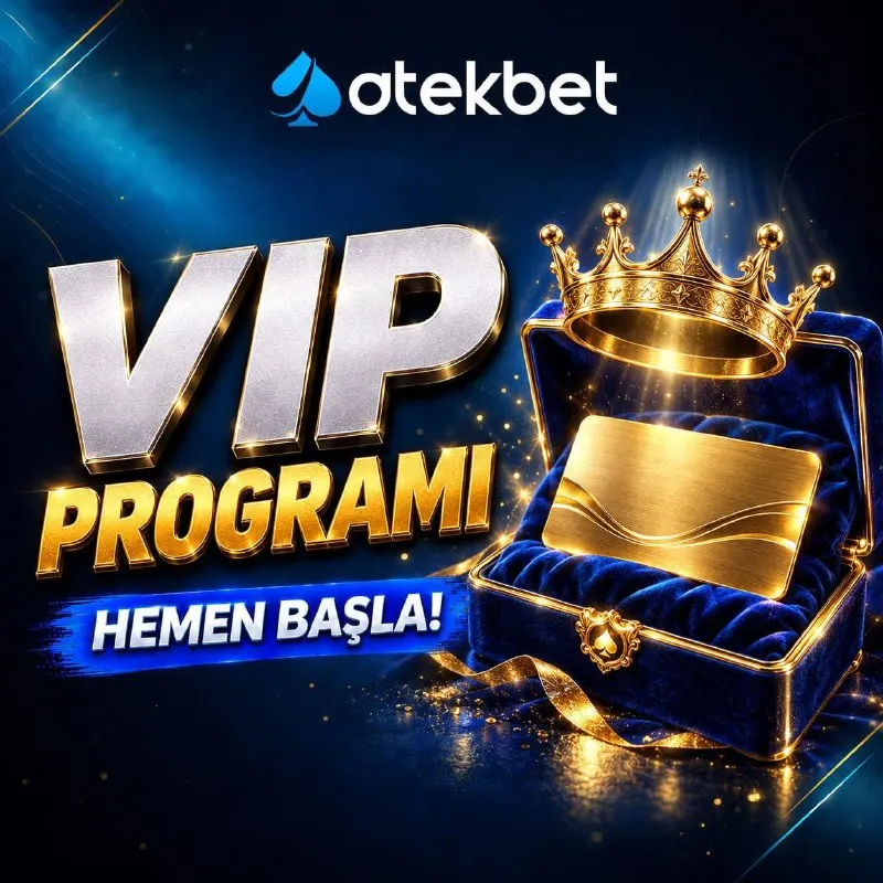 Atekbet Telegram: 💎 ATEKBET VIP DÜNYASININ KILAVUZU OLMAYA HAZIR MISIN? 💎 💰 Yüksek Limitli &…