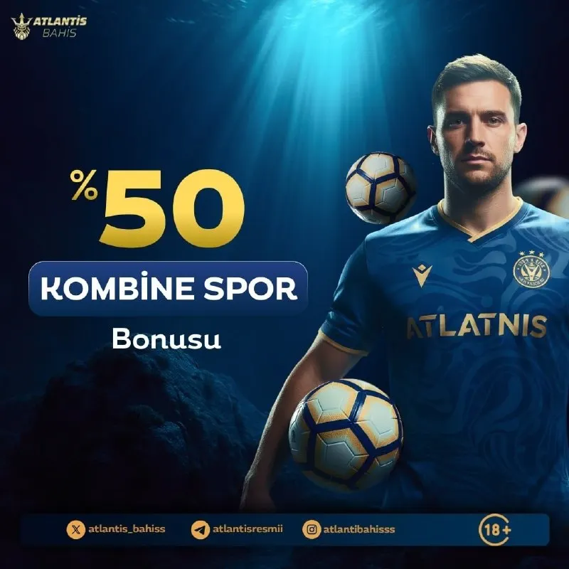 Atlantis Bahis Telegram: ⚡️ATLANTİS BAHİS ile ŞANSINI KATLAMAYA HAZIR MISIN? ▶️ 1.000₺ – 10.000₺ arası…