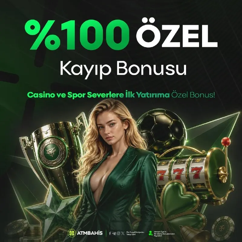 ATMBahis Telegram: 📣 İlk Yatırıma Özel %100 Kayıp Bonusu! 😁 RİSKSİZ YATIRIMIN ADRESİ ATM BAHİS!…