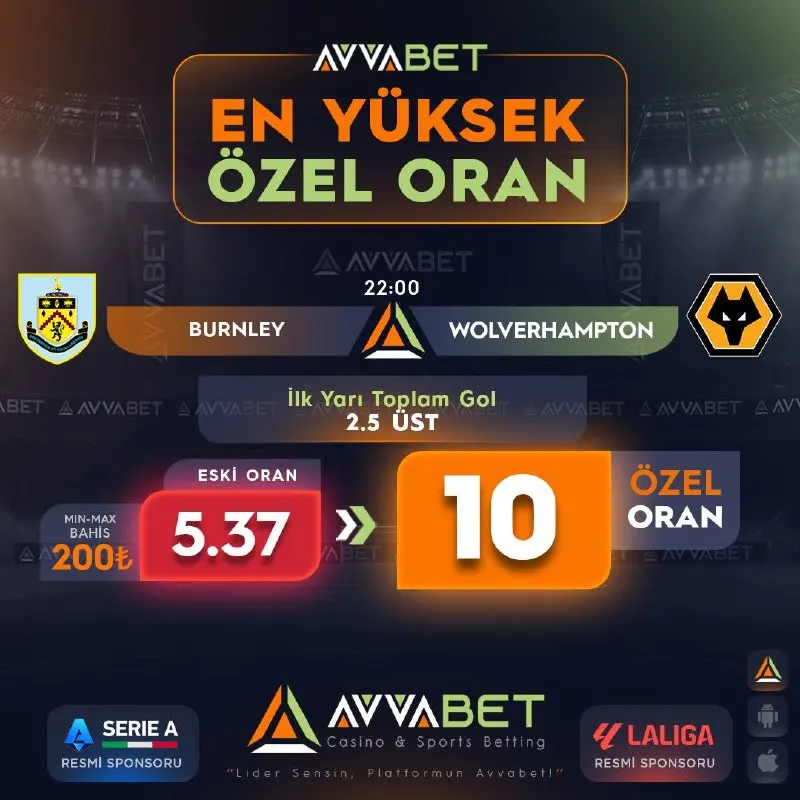 Avvabet Telegram: ⚽ AVVABET | EN YÜKSEK ÖZEL ORAN 🔥 İngiltere futbolunda heyecan yükseliyor!…