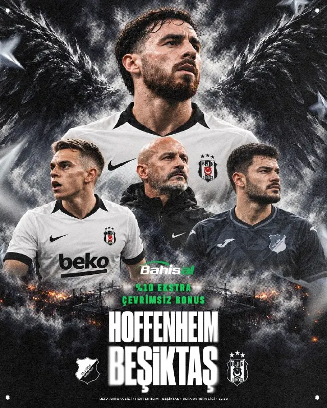 Bahisal Telegram: Hoffenheim-Beşiktaş Maçına %10 Çevrimsiz Bonus! 🔥 Günün maçına bahsini yap…