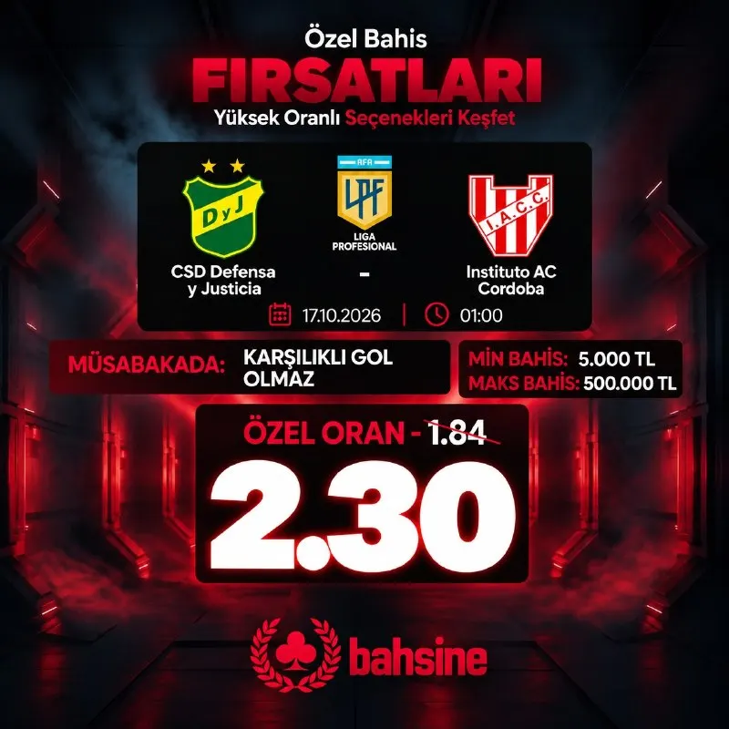 Bahsine Telegram: ❤️‍🔥 BAHSİN NABZI BURADA ATIYOR! ❤️‍🔥 🇦🇷 CSD Defensa y Justicia 🆚 Instituto AC…