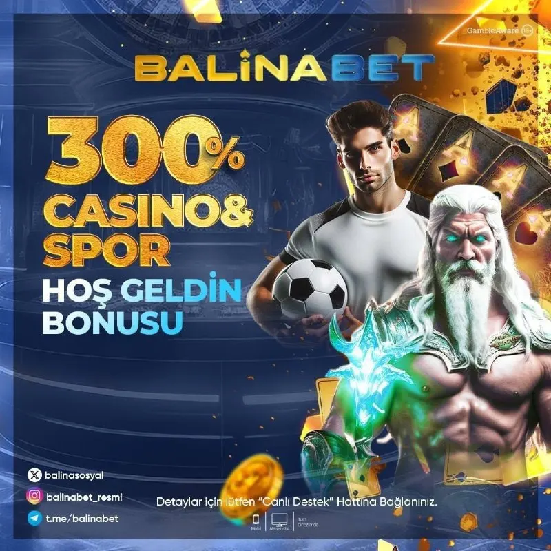 Balinabet Telegram: 🐋 BalinaBet Yeni Üyelerine Kapılarını Hem Casino Hem Spor Alanında %300…