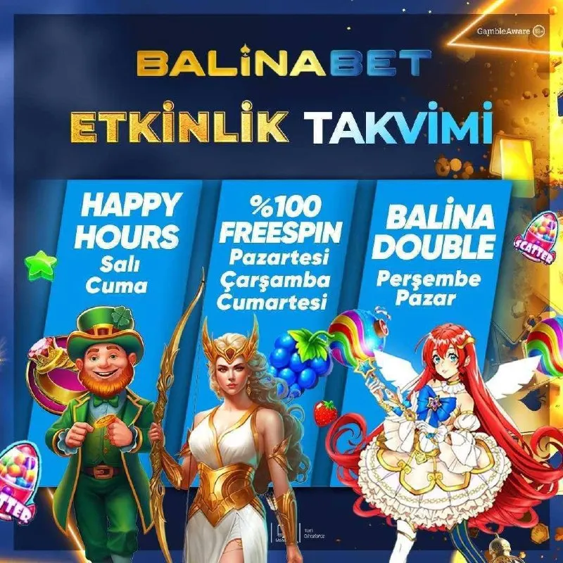 Balinabet Telegram: 🐋 BALİNABET – HAPPY HOURS 🔥 HAPPY HOURS BAŞLADI! 🔔 📌Salı & Cuma günleri…