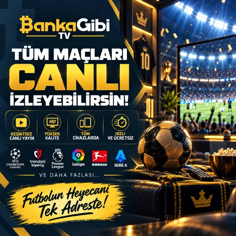 Banka Gibi Telegram: ⚽️⚽️⚽️⚽️⚽️⚽️⚽️⚽️ ⚽️Favori maçlarını canlı takip et, hiçbir anı kaçırma. 🏆…