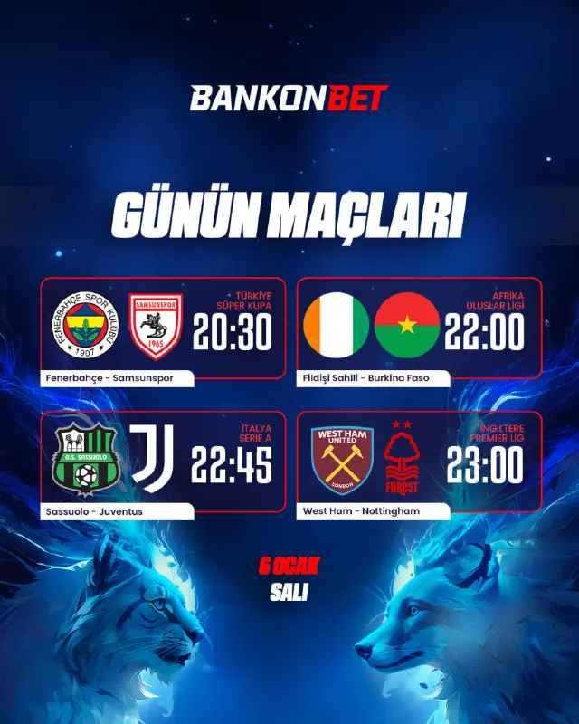Bankonbet Telegram: ⚪️🟢🟡🔴 😵 Günün karşılaşmalarında en yüksek oranlar ve kazandıran fırsatlar…