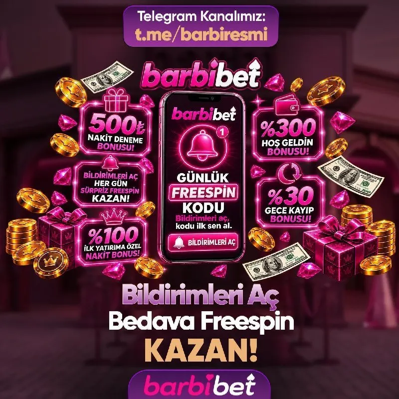 Barbibet Telegram: 🎭 HER GÜNE YATIRIM ŞARTSIZ KOD BARBİ'DEN! 🔢🔢🔢 🅰️🅰️🅰️🅰️🅰️🅰️🅰️🅰️…