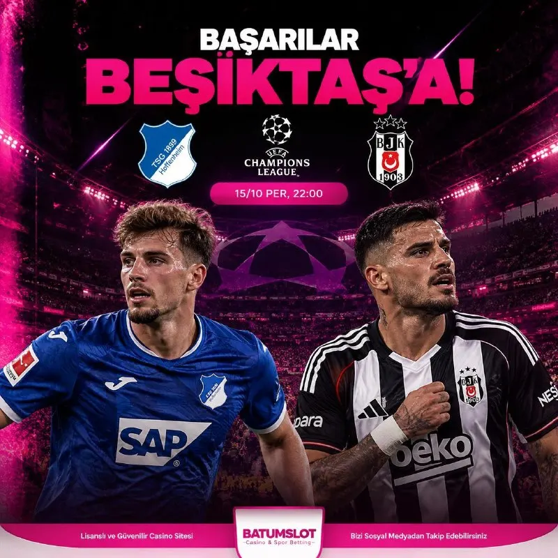 Batumslot Telegram: 🦅 KARA KARTAL AVRUPA SAHNESİNDE! ⚽ Şampiyonlar Ligi'nde heyecan dorukta!…