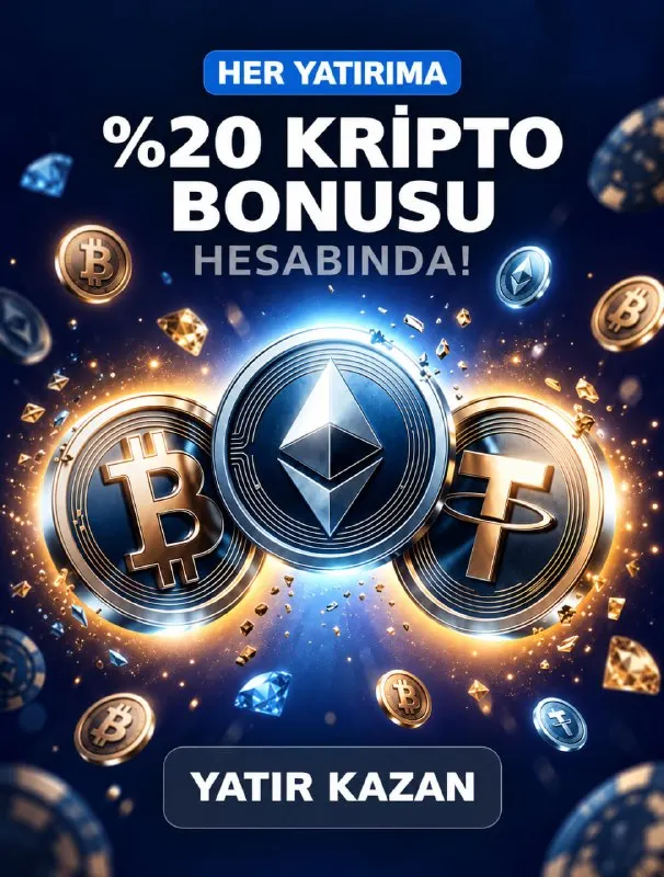 Baymavi Telegram: 🚀 HER YATIRIMA %20 KRİPTO BONUSU! 💰 Kripto ile yatırım yap, yatırdığın tutarın…