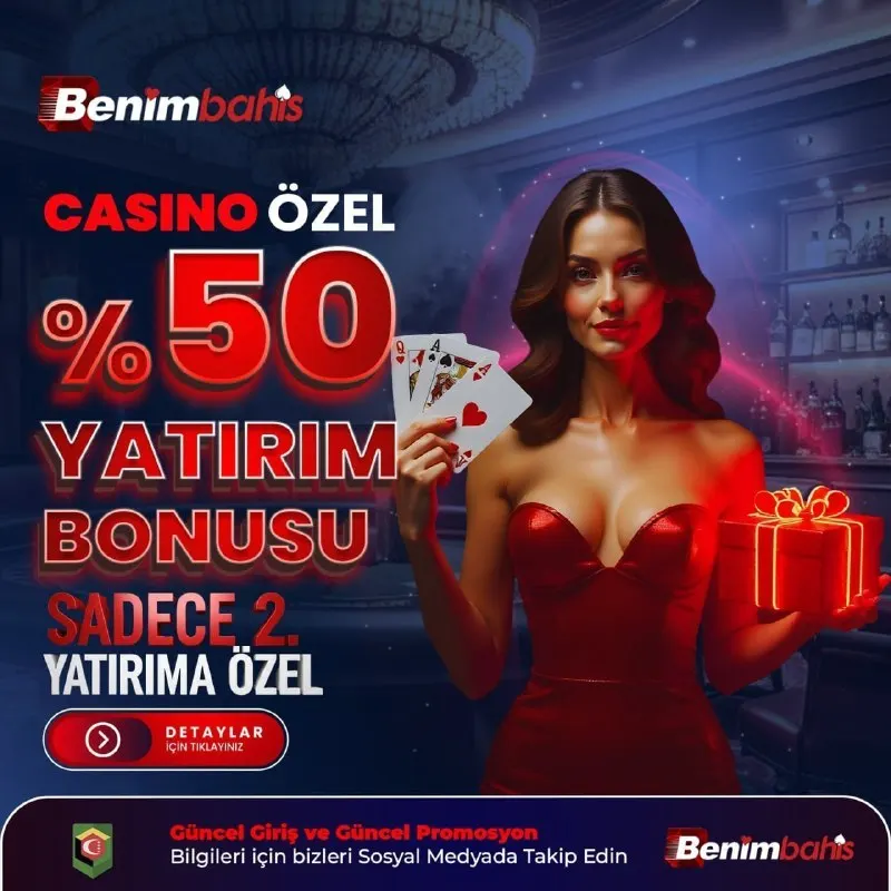 BenimBahis Telegram: 🔥ÖZEL %50 YATIRIM BONUSU!🔥 💎SADECE 2. YATIRIMA ÖZEL! 🔝kural engeli yok, evrak…