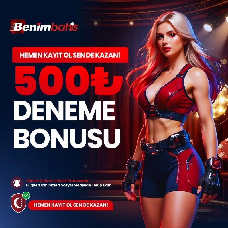 BenimBahis Telegram: ♥BENİMBAHİS’TEN 500 TL DENEME BONUSU! HEMEN ÜYE OL, BONUSUNU ANINDA KAP 💰…