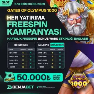 Benjabet Telegram: 🗓 BENJABET HAFTALIK FREESPIN BONUS WARS BAŞLADI! Bşl. - 🗓 9 EKİM ⏰ 00:00 Bitiş…
