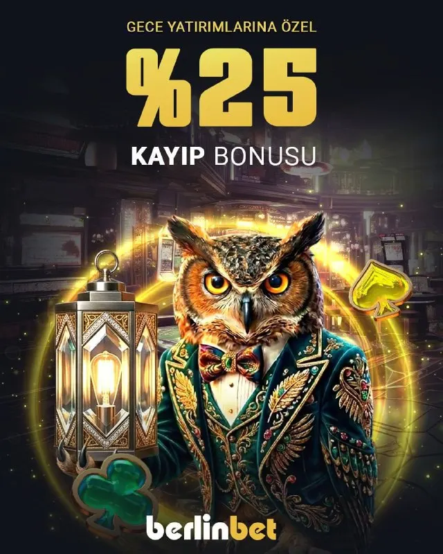 Berlinbet Telegram: 🌙GECE KAZANDIRAN FIRSAT BERLINBET’TE! 🌙 🤩Saatler 00:00 - 05:00 arasını…
