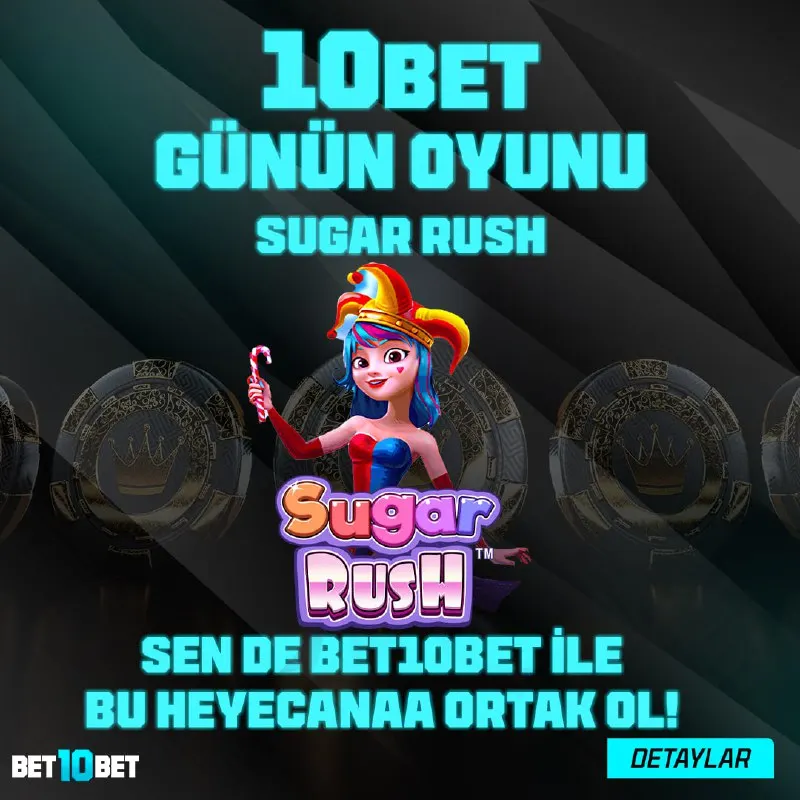 Bet10bet Telegram: Bet10Bet'te Günün Şanslı Oyunu SUGAR RUSH 😻 📲Güncel giriş için tıklayınız…