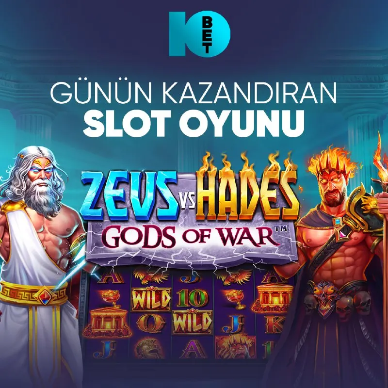 Bet10bet Telegram: Bet10Bet'te Günün Şanslı Oyunu ⚡️ ZEUS VS HADES⚡️ 📲Güncel giriş için tıklayınız…
