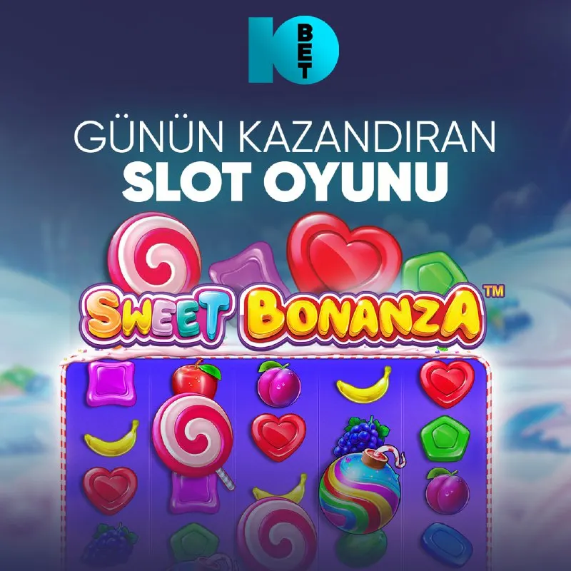 Bet10bet Telegram: Bet10Bet'te Günün Şanslı Oyunu Sweet Bonanza 📲Güncel giriş için tıklayınız…