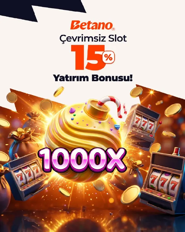 Betano Telegram: 🥳 %15 Çevrimsiz Slot Yatırım Bonusu Betano’da! 🎰 Yatırımını yap, slot…
