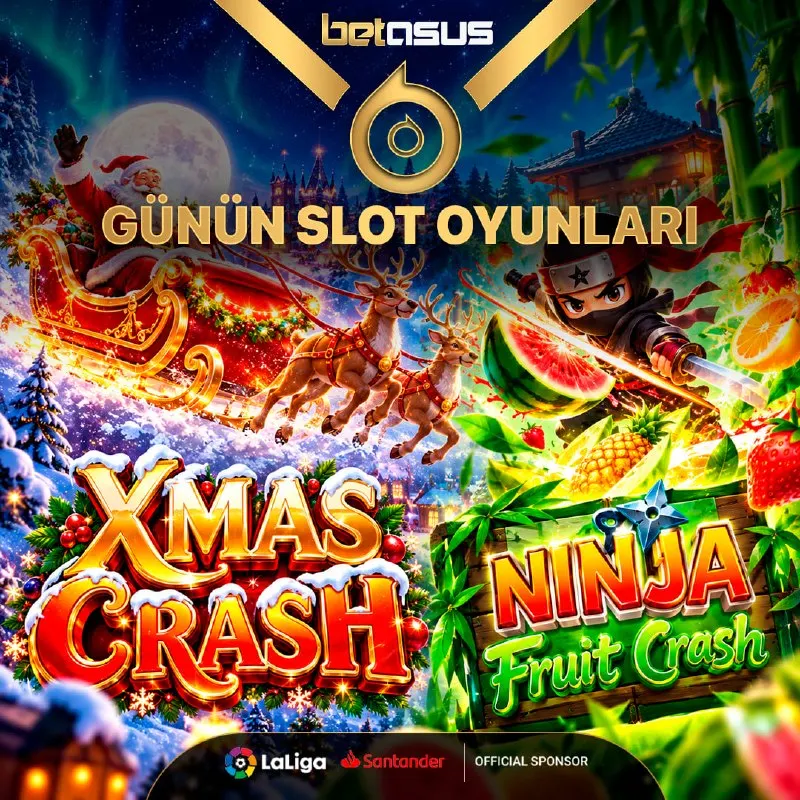 Betasus Telegram: 🎁 Bugünün Öne Çıkan En İyi 2 Slot Oyunu ! 💰 Betasus'un büyülü dünyasında yüksek…