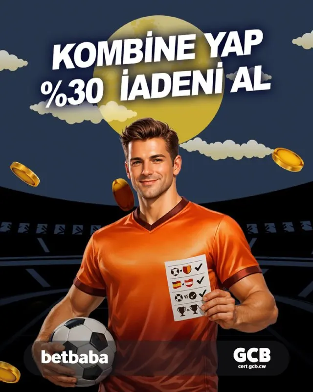Betbaba Telegram: 🎉🎉🎉🎉🎉 📆 Betbaba'da Hafta Sonuna Özel Kombineni Yap %30 İadeni al! ⏰ Cumartesi…
