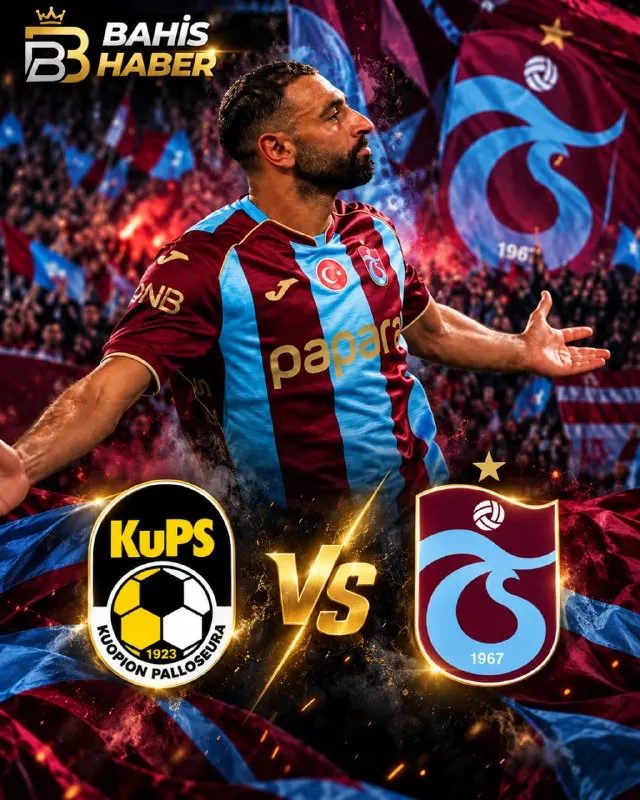 Betbigo Telegram: 🚨🏆 AVRUPA'DA FIRTINA ZAMANI! MAÇA SON 1 SAAT! ❤️💙🔥 ⚽️ KuPS 🆚 TRABZONSPOR ⏳ UEFA…