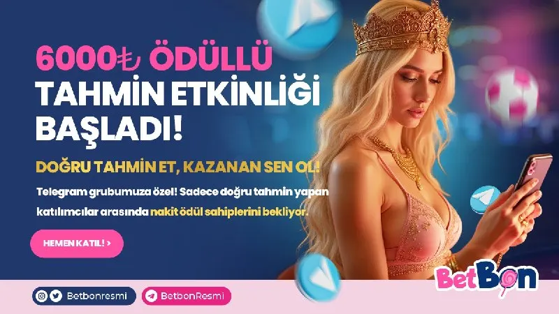 Betbon Telegram: ⚽ Günün Tahmin Etkinliği Açıldı! 🕒 Tahminler 16:00'da kilitlenir. 1) Çorum FK –…
