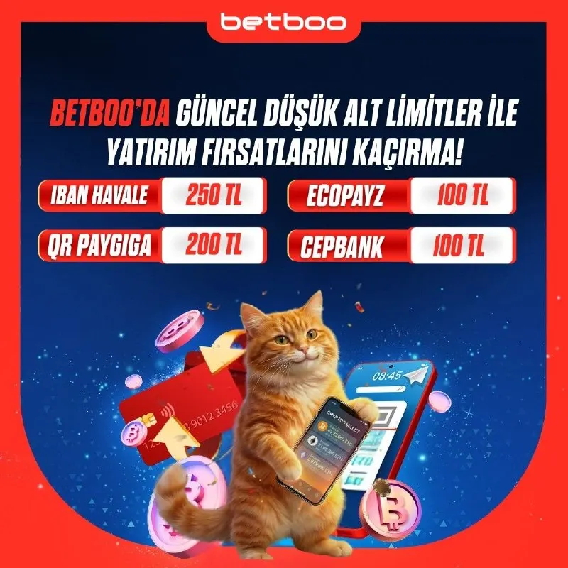 Betboo Telegram: 💳 YENİ YATIRIM YÖNTEMİ AKTİF! 🚀 Betboo'da IBAN HAVALE ile para yatırma seçeneği…
