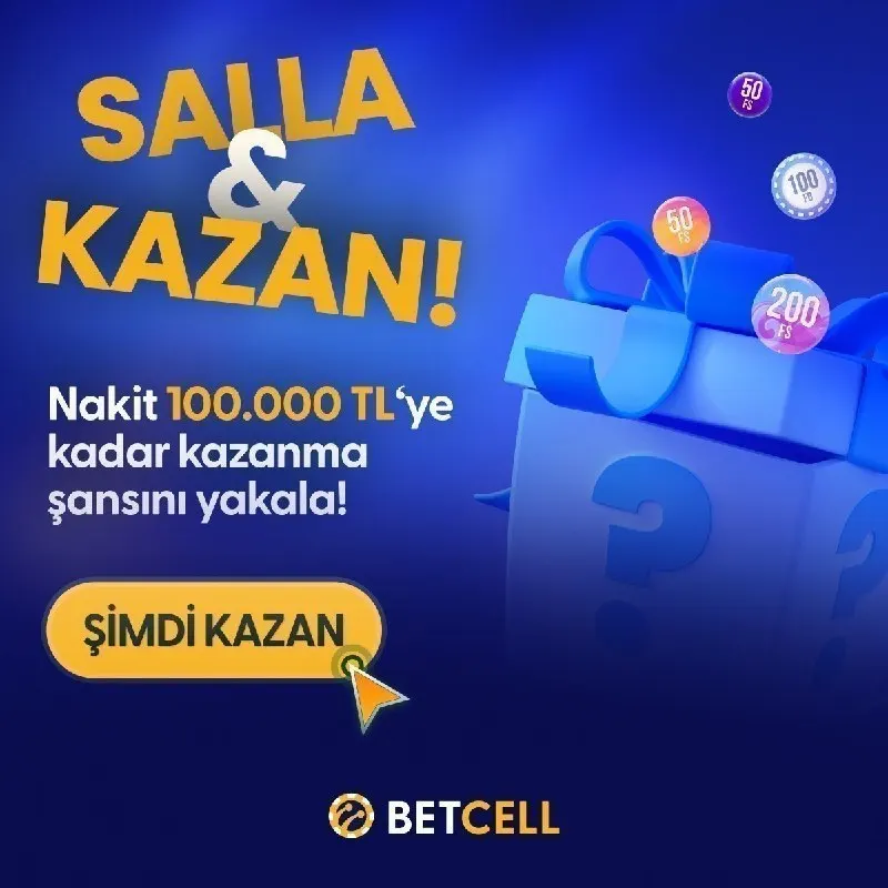 Betcell Telegram: SALLA KAZAN BETCELL’DE Günün ilk yatırımını yap, salla kazan hakkını kap. Her…