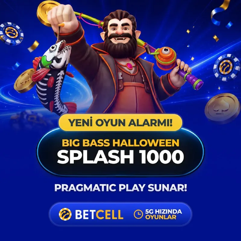 Betcell Telegram: Pragmatic Play’den Yeni Oyun 🎃 🟦 Big Bass Halloween Splash 1000 Halloween…