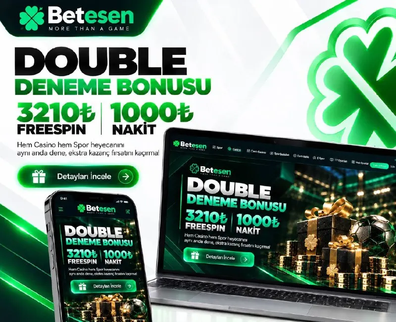 Betesen Telegram: 😀😃😌🙁🥸’DE DOUBLE BONUS HEYECANI! 🍭 3210₺ FREESPIN + 1000₺ NAKİT! 💵 ⚡️ Casino ve…