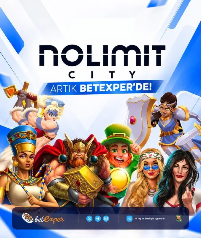 Betexper Telegram: 🌟 Nolimit City Artık Betexper’de! 💥 En popüler ve yüksek kazanç sunan sağlayıcı…