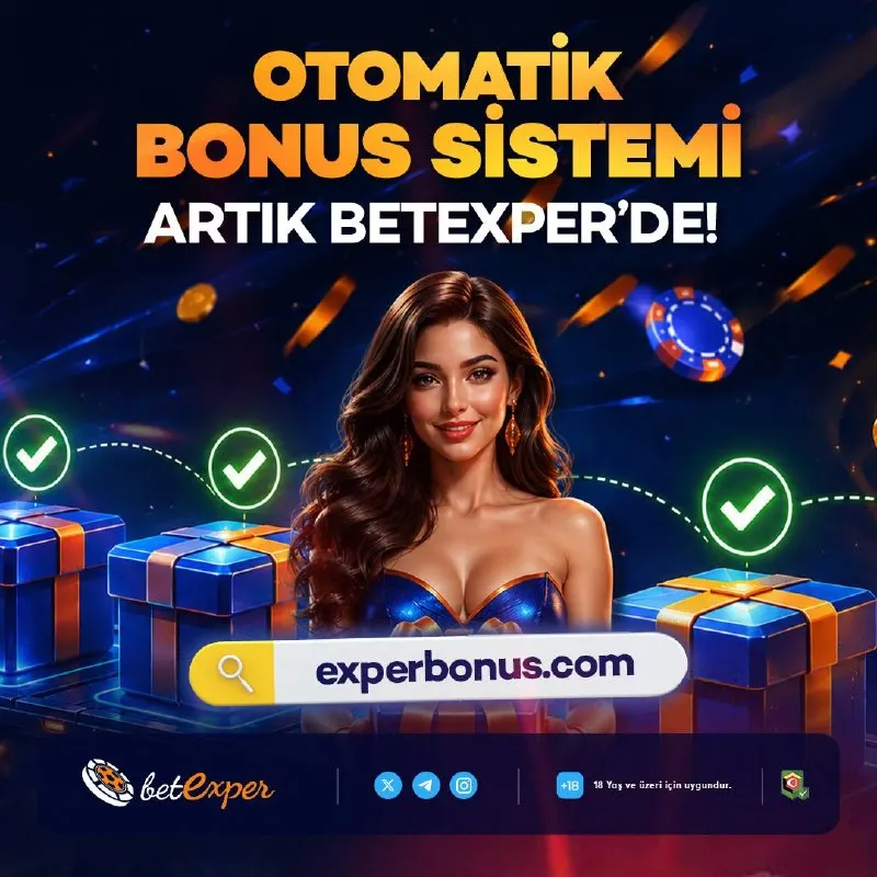Betexper Telegram: ✔️ Betexper Otomatik Bonus Talepleri Yeni Adresinde! 📎 Talep Linki…