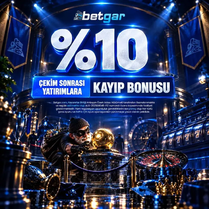 Betgar Telegram: 💙 ÇEKİM SONRASI YATIRIMLARINA %10 KAYIP BONUSU! 🎁 BetGar’da çekim sonrası…