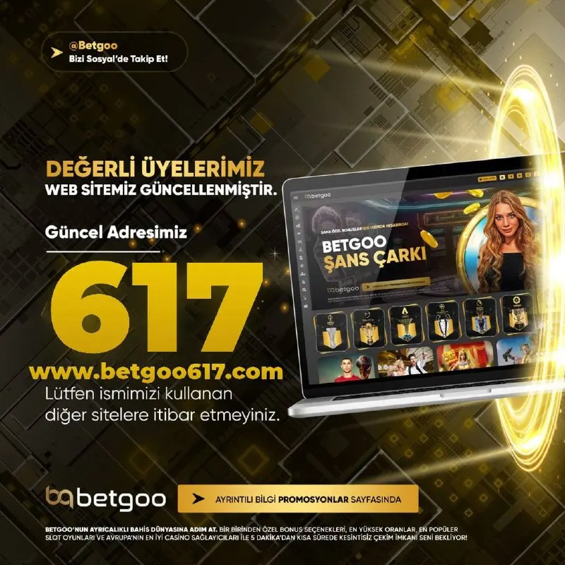 Betgoo Telegram: BETGOO Güncel Adresi Yenilendi ⚠️ SAHTE SİTELERE İTİBAR ETMEYİNİZ! ⚠️ Güncel…
