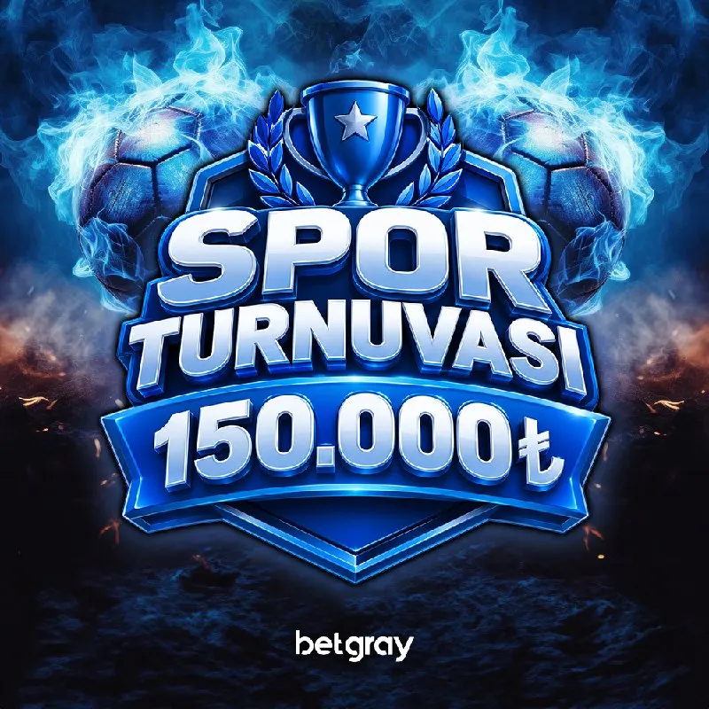 Betgray Telegram: 🆕 150.000 TL ÖDÜLLÜ ÜCRETSİZ KATILIMLI SPOR TURNUVASI! 🥕 HEMEN KATILMAK İÇİN…