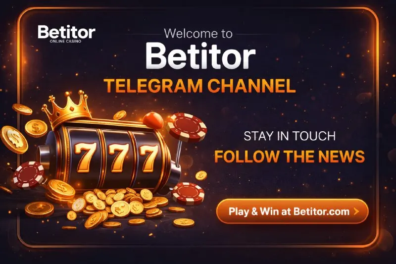 Betitor Telegram: Welcome to the official Telegram channel of Betitor 🎰 Here you can always stay…