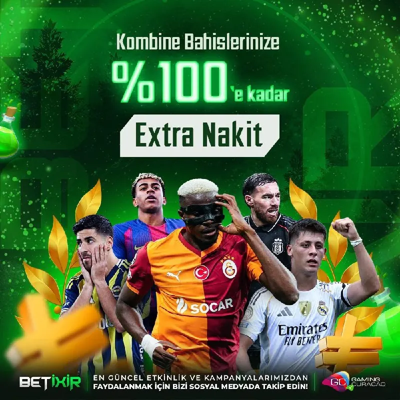 Betixir Telegram: 🏆 #BetiXir 'de Kombine Bahislerine Özel ❎🔢🔢🔢 Ekstra Nakit Fırsatı ‼️ ⚡️ Kombine…
