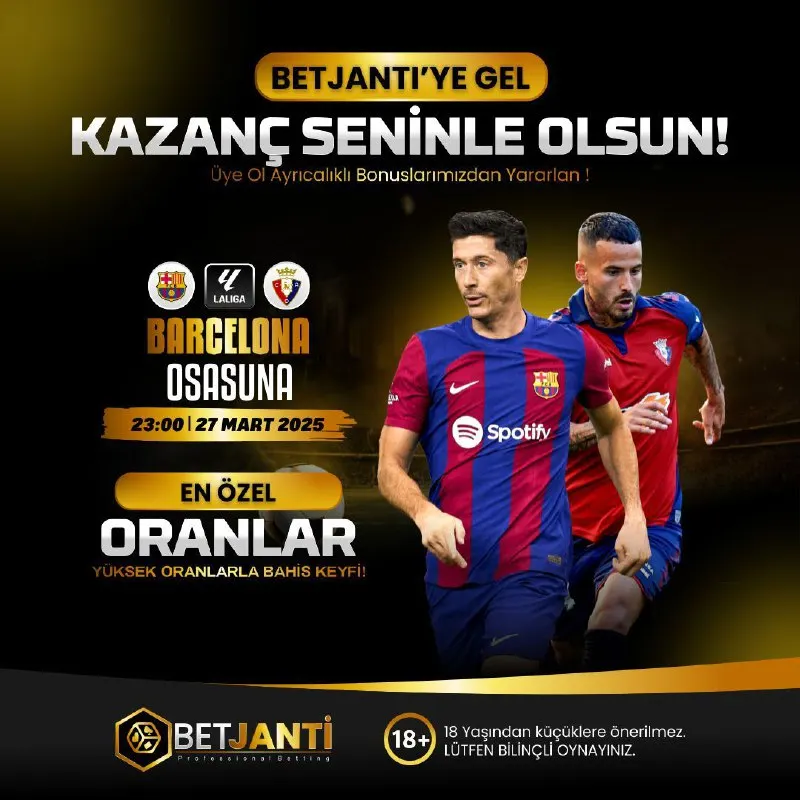 Betjanti Telegram: 🔥YENİ DENEYİMLER SINIRSIZ EĞLENCE VE KAZANÇ İCİN🔔 📣BETJANTİ YÜKSEK ORANLARIN…