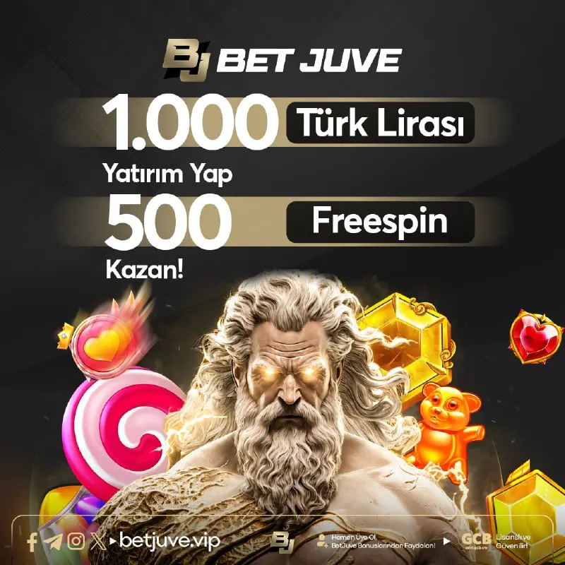 Betjuve Telegram: 🫴 BetJuve'de Her Gün Çevrimsiz 500 Freespin Seni Bekliyor! 🔞Yatırmını Yap…